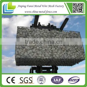 2*1*1m Galvanized & Pvc Coated Gabion Box/basket/wire Mesh for Sale/China Supplier/ISO 9001 thumbnail-1