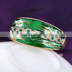 Big Size Latest Design Daily Wear Latest Design Vogue Jewellery Rhinestone Bangle thumbnail-2