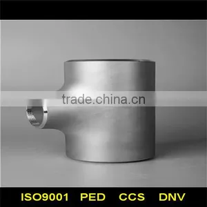 Chinese Standard ASME Stainless Steel Reducing Tee thumbnail-4