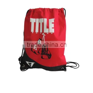 Custom Your Logo Promotional Ripstop Drawstring Backpack thumbnail-4