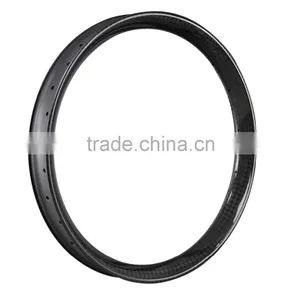 Full Carbon 65mm Tubeless Rims Clincher Fat Bike Rim Bicycle Rims thumbnail-2