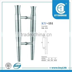 The Fashion Style Stainless Steel Glass Pull Door Handle thumbnail-3