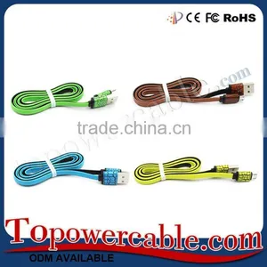 Premium Colorful Painting Desing 2.1A Micro USB To USB Charging Data Cable thumbnail-2