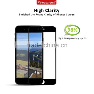 Pavoscreen Anti-Fingerprint 0.2mm 9H Premium AGC Tempered Glass Screen Protector for IPhone 6 Plus / 6s Plus Supplier's Choice thumbnail-1