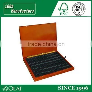Hot Sale Religious Coin Packaging Wooden Coin Dispaly Box thumbnail-1