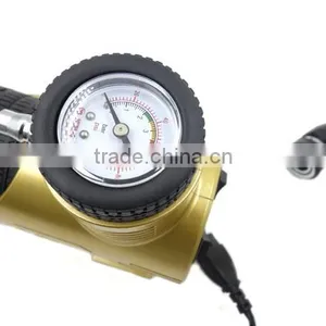 Small Footprint Portable Car Air Compressor With 4 LED thumbnail-3