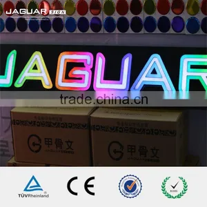 Wifi Wireless Acrylic Front-lit RGBW Led Digital Scrolling Letter Sign Display thumbnail-5