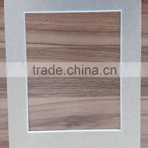 Pre Cut Matboard of Customized Linen Collection for Decoration thumbnail-2
