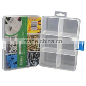 LA911170 6grid Transparent Tool Case Work Bin thumbnail-1