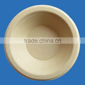Eco-green 100% Biodegradable Bagasse 480ml Round Bowl thumbnail-2