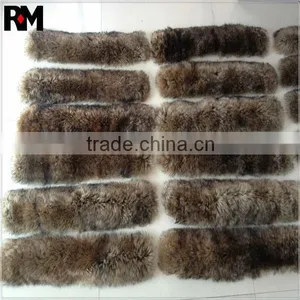 Hot Sell Sheepskin Copy in Raccoon Fur Strips thumbnail-1