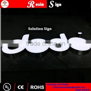 Custom Stainess Steel Buid up Outdoor Led Sign Lighting thumbnail-1