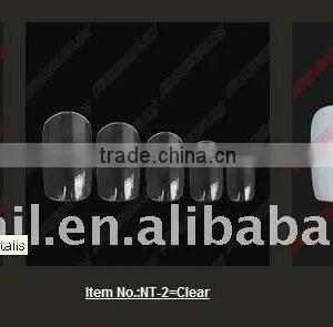 500pcs White Nail Tips/nail Art /Beauty Nail Tip/ French Design thumbnail-1