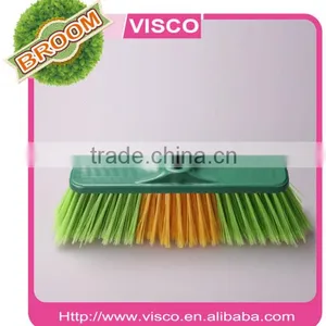 Plastic Broom Bracket Sweeping Brush With 1.2m Plastic Handle,VC111 thumbnail-2