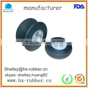 Wide Plastic Wheels Rubber thumbnail-1