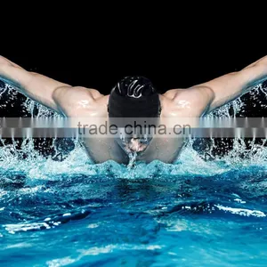 Waterproof Silicone Swim Cap With Ear Pouches for Men ,Women and Adults thumbnail-6