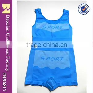 Fashion Gym Seamless Bra and Boyshort for Young Lady thumbnail-1