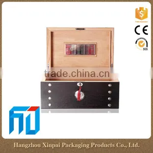 Large Storage Wooden Humidor Cigar Watch Box thumbnail-1