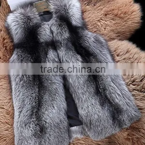 Fluffy and Smooth 100% Real Fox Fur Vest thumbnail-4