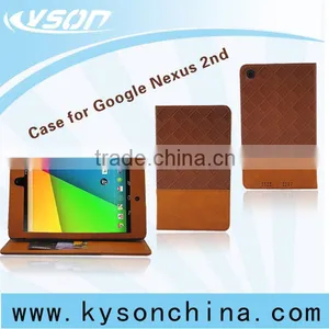 Leather Wallet Frame Case for Google Nexus 7 Second Generation thumbnail-1