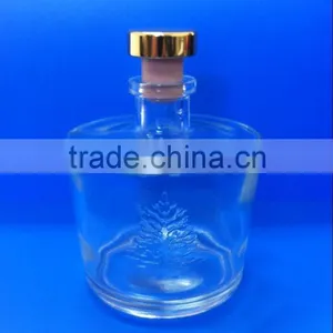 New Shape Hotsale Glass Reed Diffuser Bottle for Sale thumbnail-1
