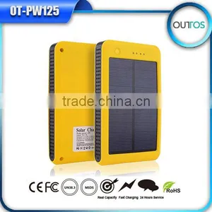 Newly Launched Dual USB Solar Power Phone Charger Mobile Power Bank Real 10000mah thumbnail-1