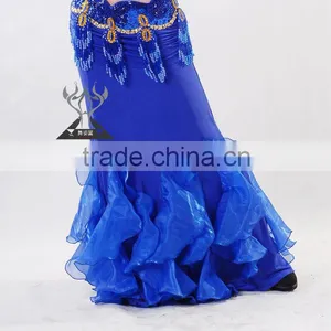 2014 Sexy Belly Dance Skirt , Long Ballroom Dancing Dress (QC1356) thumbnail-1