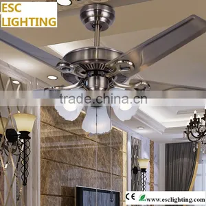 Iron Ceiling Fan, Brushed Bronze thumbnail-1