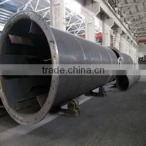 Energy-saving 2.2m*18m Chilcken Manure Rotary Drum Dryer for Fertilizers thumbnail-1