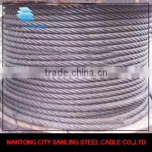 6*37+FC High Tension Strength Steel Wire Rope thumbnail-5
