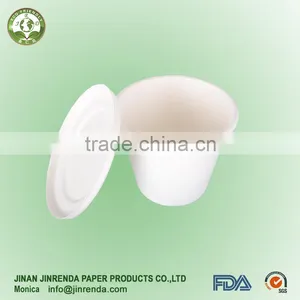 Disposable Sugarcane Pulp Coffee or Tea Cup thumbnail-1