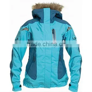 Mens Ski Jacket With Fur Hood thumbnail-1