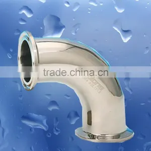 Sanitary Stainless Steel 90 Deg Weld Bend Sanitary Pipe Fittings thumbnail-4
