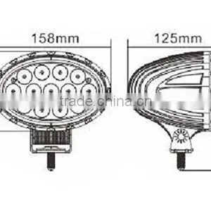 Wholesale Product 6inch Offroad Led Light, Car Accessories 65w Led Work Light Led Driving Lights for ATV UTV thumbnail-6