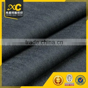 Woven 3/1 Poly Cotton Dark Indigo Cross Hatch Slub Denim thumbnail-4