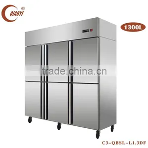 C3 1300L 6-door Upright Commercial Refrigerator Freezer for Restaurant thumbnail-1