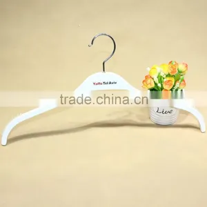 Anti Slip White Wooden Clothing Hanger Make in China thumbnail-1