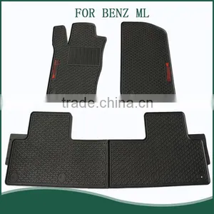 OEM Factory All Season Floor Mats for Benz ML - BLACK - Sedan and Wagon thumbnail-1