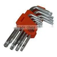 Torx L-wrench Set, 9pcs, With Security Holes (tamper-resistant) thumbnail-1