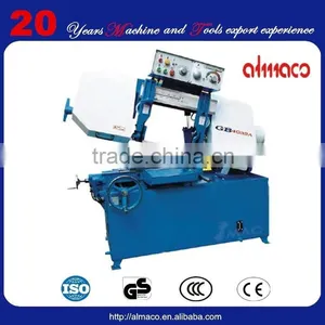 ALMACO Semi-automatic Good Quality Steel Band Saw for Metal thumbnail-1