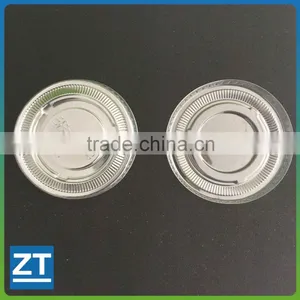 Plastic Portion Cup With Big Plastic Flat Lid thumbnail-1