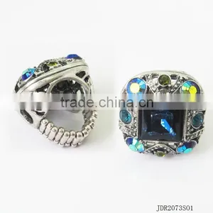 9 Stones Stretch Ring thumbnail-1