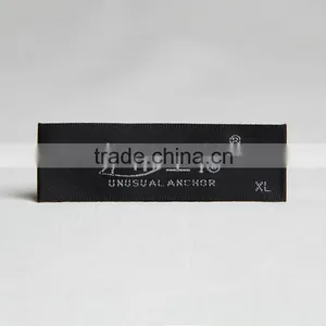 Customized Black Border Weaving Label for Bamboo Fiber Clothing thumbnail-5
