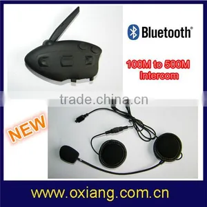 Bluetooth Motorcycle Helmet Headset With fm Radio for Motorcycle thumbnail-1