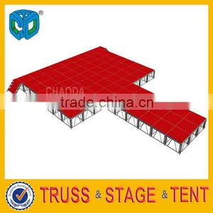 2015 Adjustable Compact Aluminum Portable Stage And Catwalk Stage thumbnail-1