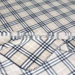 Scotish Check Fleece Blanket thumbnail-1