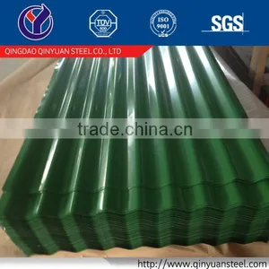 Color Coated Galvanized Corrugated Steel Sheet thumbnail-2