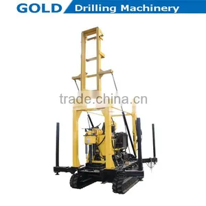 Track Type Hydraulic Drill Tower Water Well Drilling Rig thumbnail-1