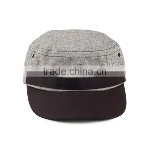 2015 Hot Sell Promotional 100% Cotton Chinese Strapback Army Cap Wholesale thumbnail-2