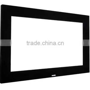 16:9 72" 10cm Frame Flexible Grey Fixed Frame Projection Screen for Home Theater thumbnail-2